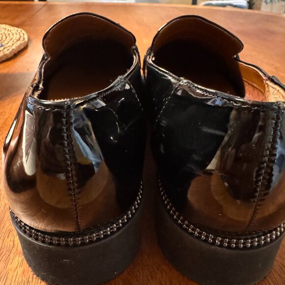 Franco Sarto "Brody" Patent Leather Loafers with Tassels sz 7M - Picture 4 of 6